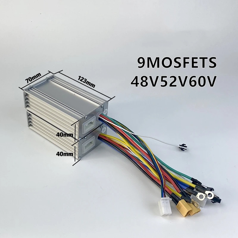 60V 5600W Dual Motor Electric Scooter - Controlador de scooter eléctrico Yunli 60V
