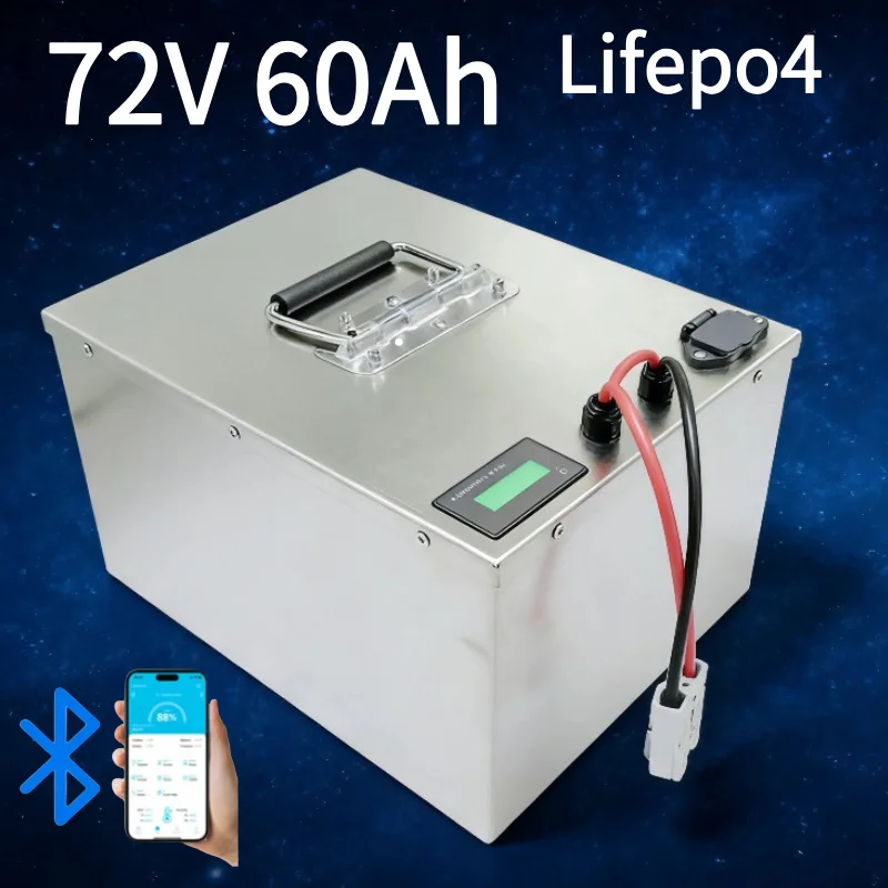 72V 60Ah Lifepo4 Battery Pack - Batería de Litio LiFePO4 de 72V