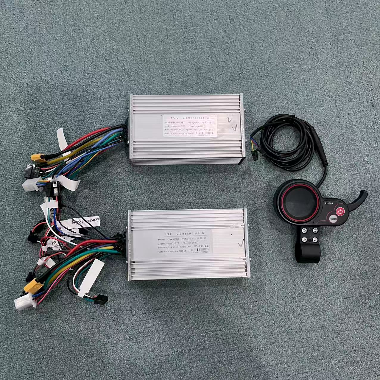 60V 5600W Dual Motor Electric Scooter - Controlador de velocidad FOC para patinete