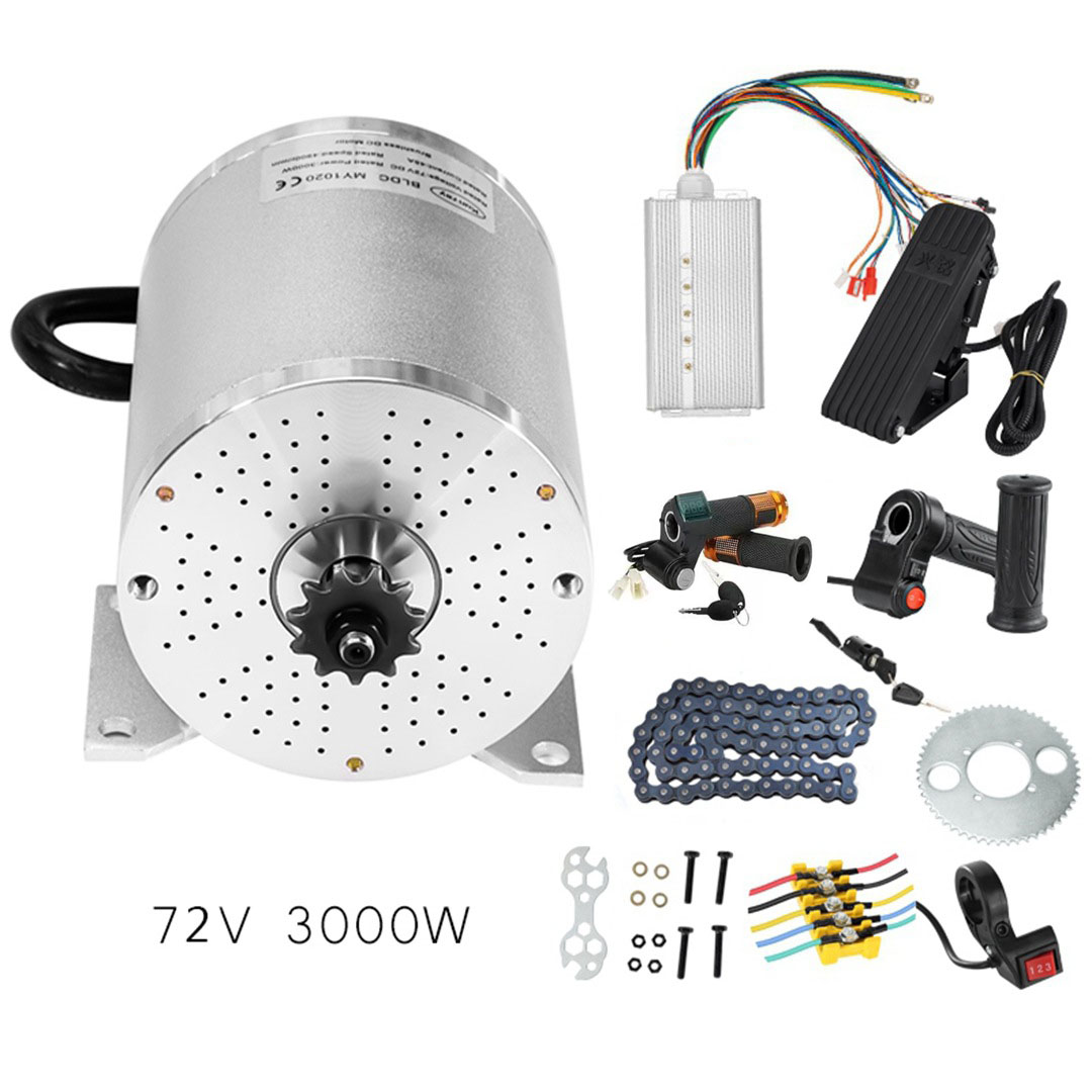 Electric Motorcycle Conversion Kit 72V - Kit de Motor de Kart de