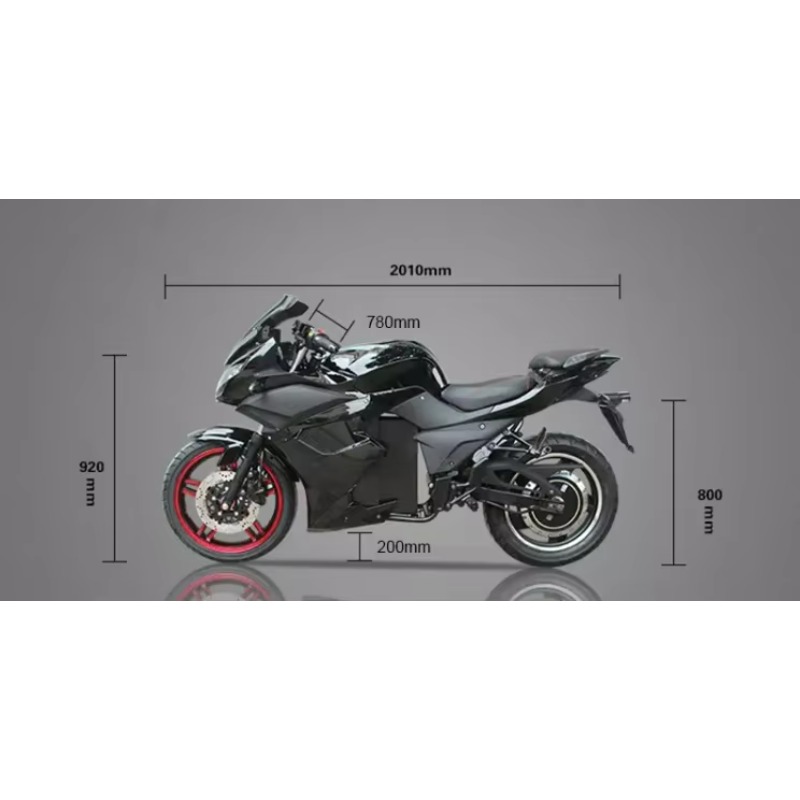 Motocicleta Eléctrica de Carre - 72V 5000W Electric Motorcycle reseña y precio