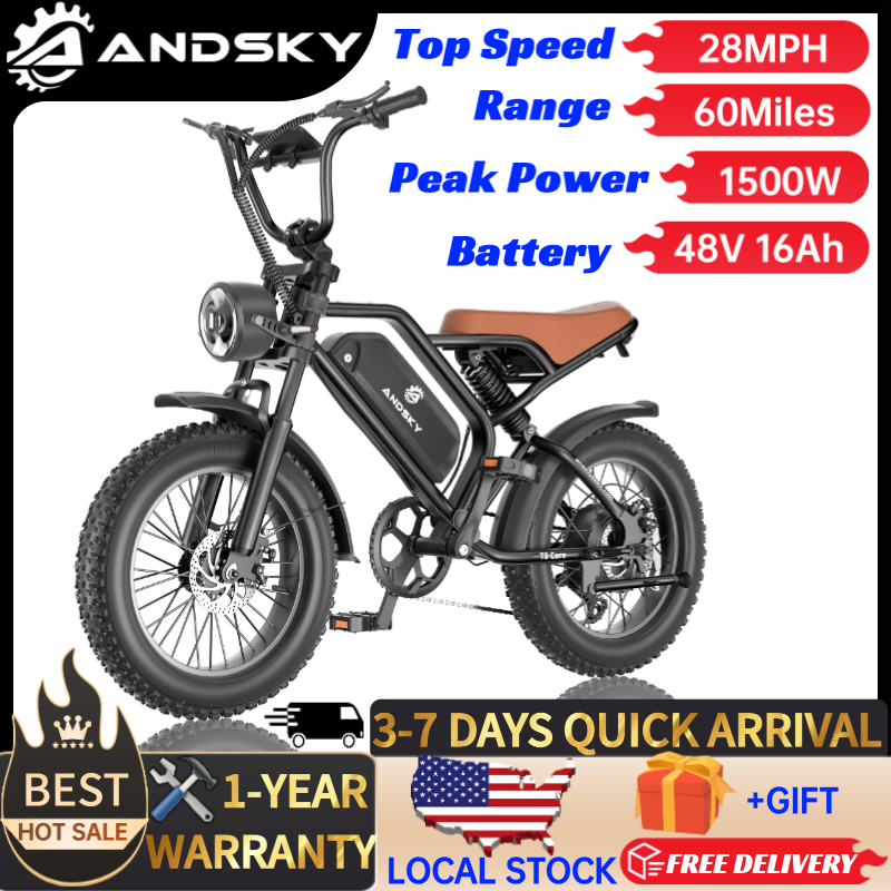 Bicicleta Eléctrica ANDSKY T8  - Dual Motor Electric Motorcycle Frame reseña y precio