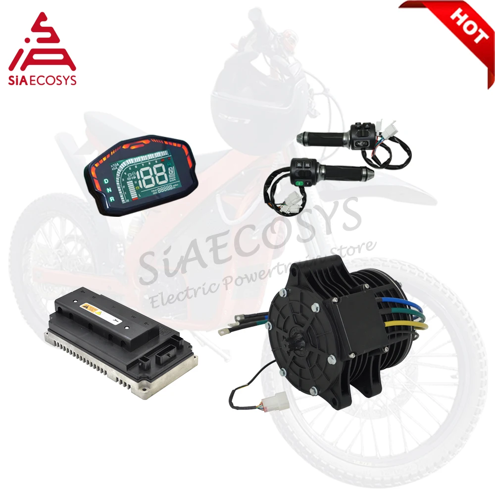 QSMotor 3000W Motor eléctrico  - Mid Drive Motor Kit 72V 3000W reseña y precio