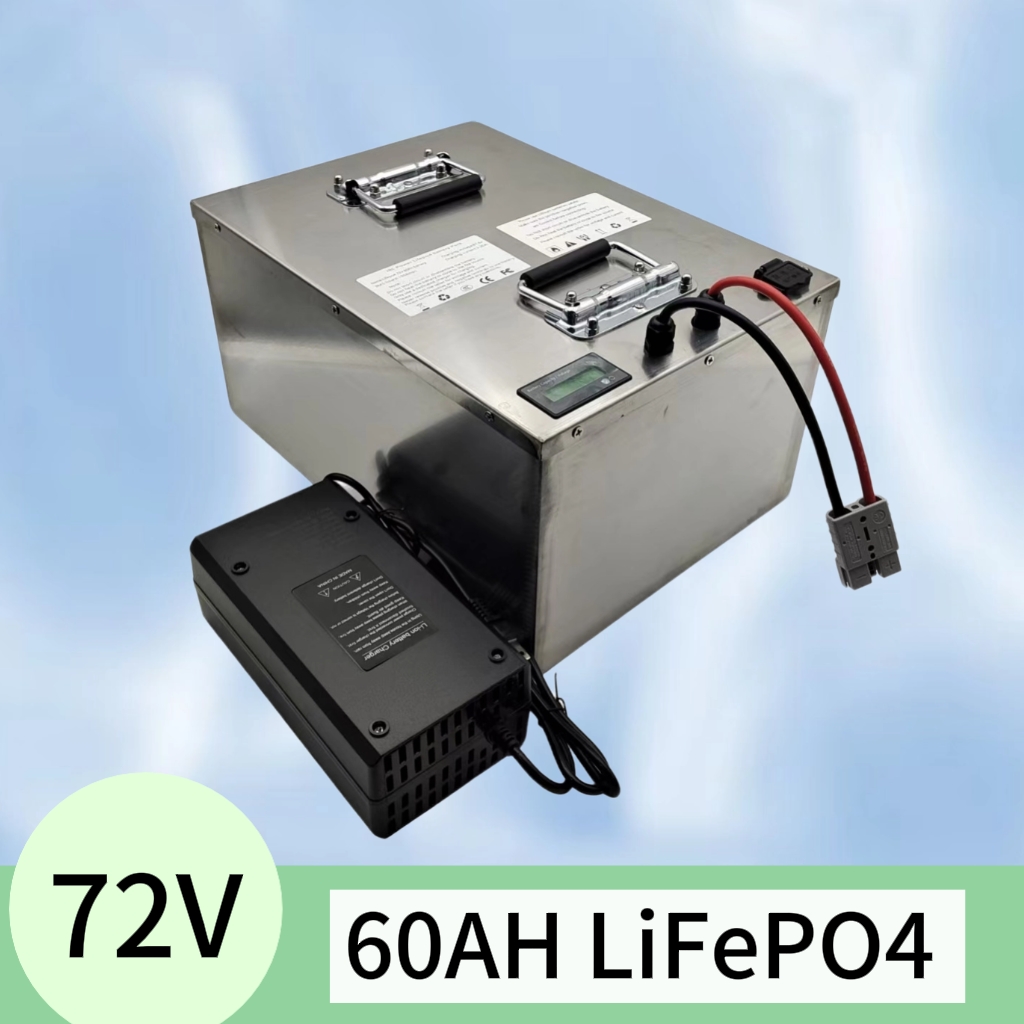 Paquete de batería recargable  - 72V 60Ah Lifepo4 Battery Pack reseña y precio
