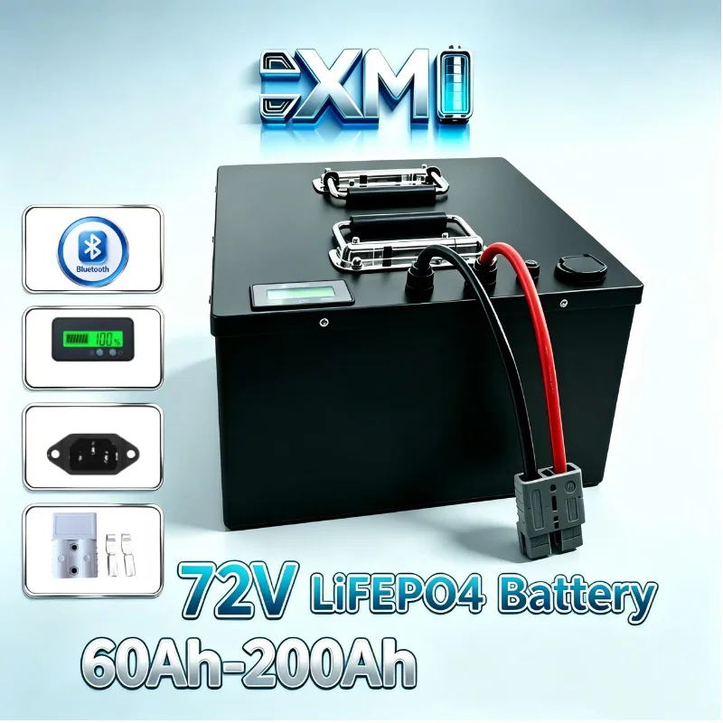 Paquete de baterías de fosfato - 72V 60Ah Lifepo4 Battery Pack reseña y precio