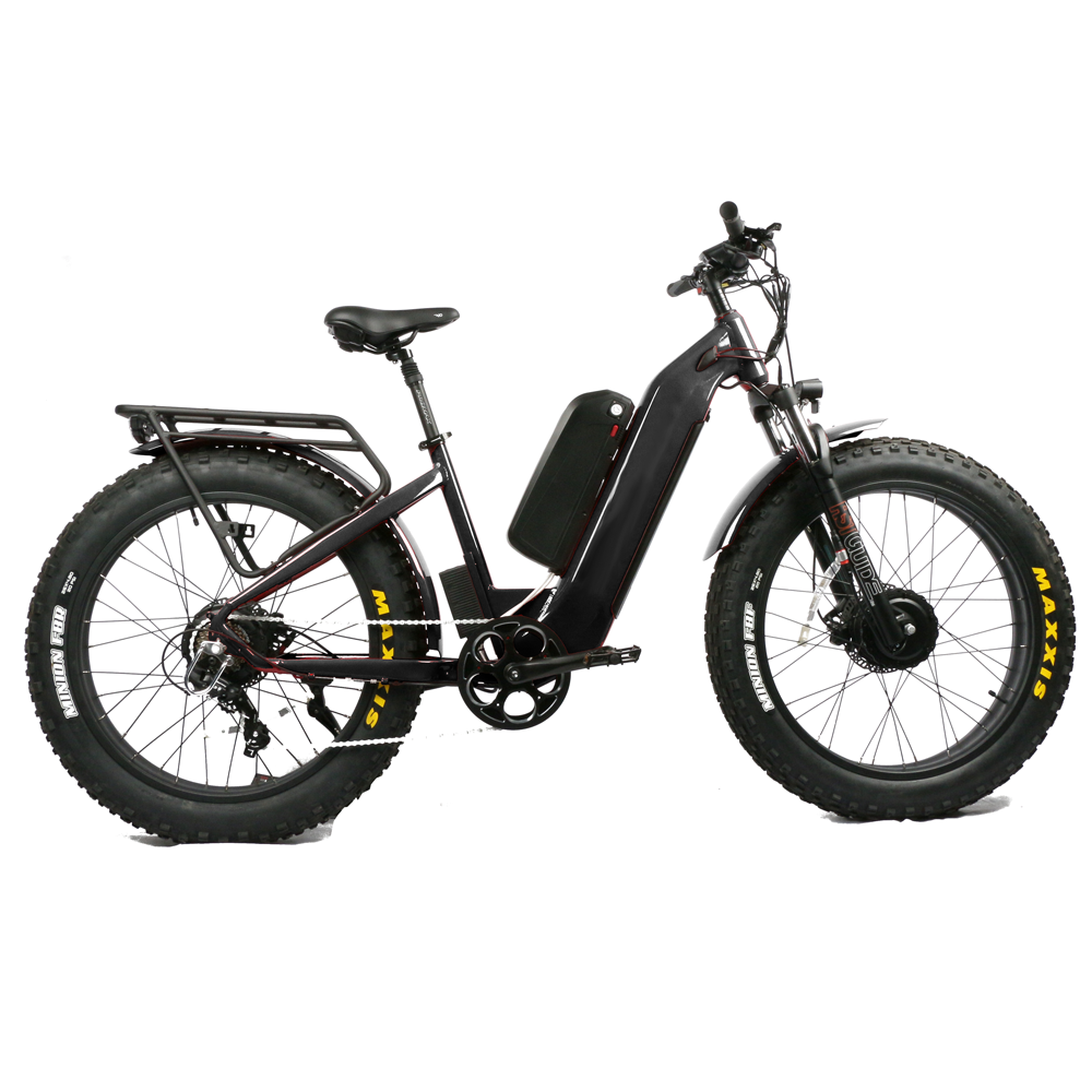 Bicicleta Eléctrica de Montaña - Dual Motor Electric Motorcycle Frame reseña y precio