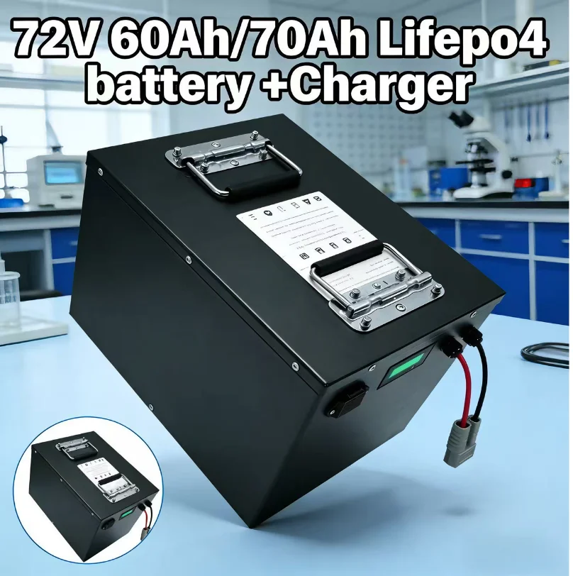 Paquete de Baterías de Litio-H - 72V 60Ah Lifepo4 Battery Pack reseña y precio