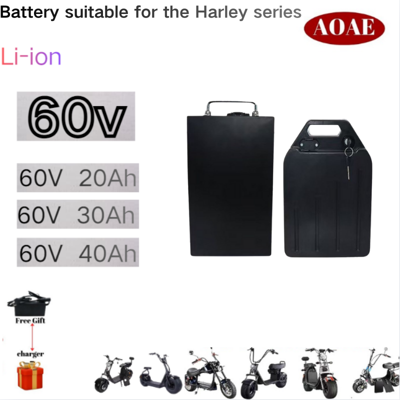 Batería de litio para motocicl - 60V 30Ah Electric Scooter Battery reseña y precio