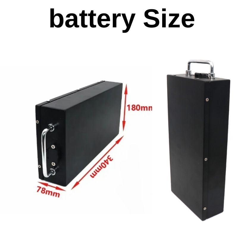 Batería de litio para motocicl - 60V 30Ah Electric Scooter Battery reseña y precio