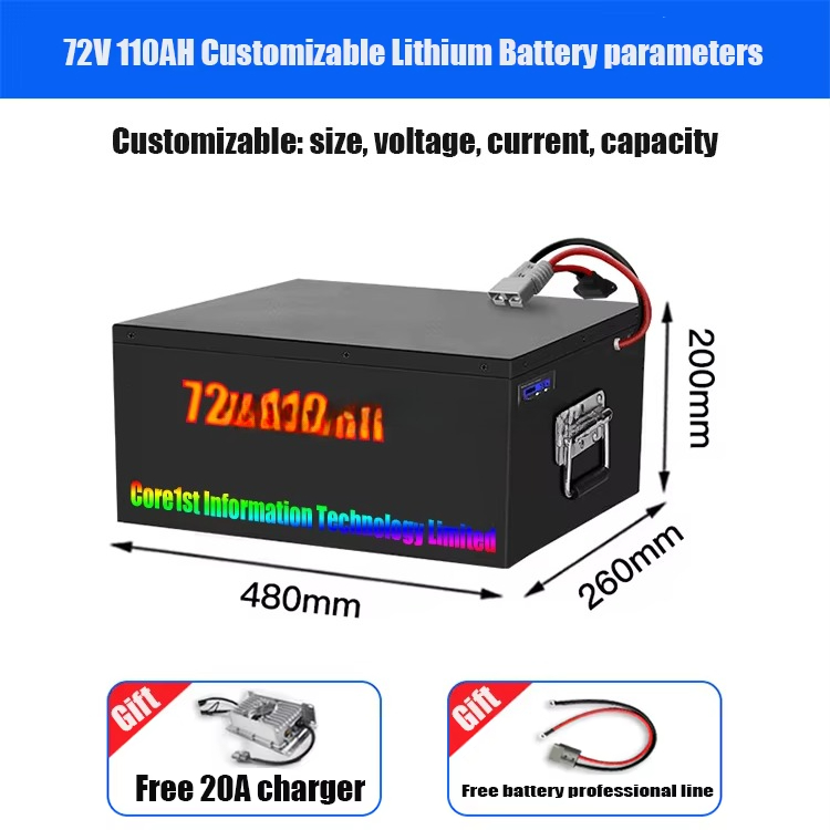 Paquete de Baterías Lifepo4 de - 72V 60Ah Lifepo4 Battery Pack reseña y precio