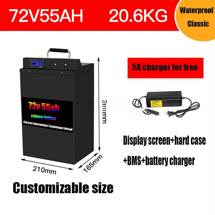 Paquete de Baterías Lifepo4 de - 72V 60Ah Lifepo4 Battery Pack reseña y precio