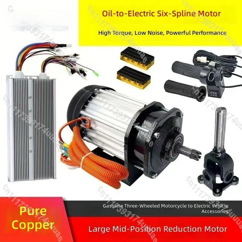 Kit de Conversión Eléctrica pa - Electric Motorcycle Conversion Kit 72V reseña y precio