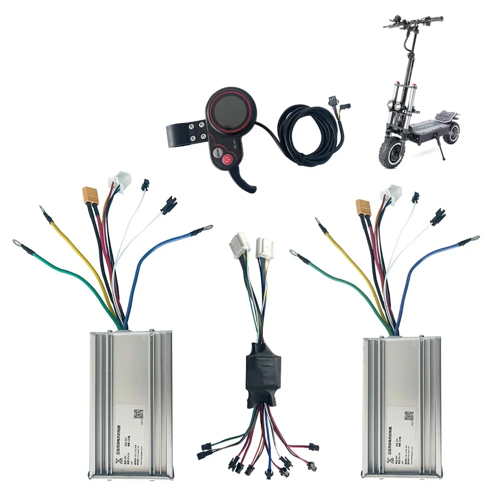 Controladores de motor para sc - 60V 5600W Dual Motor Electric Scooter reseña y precio
