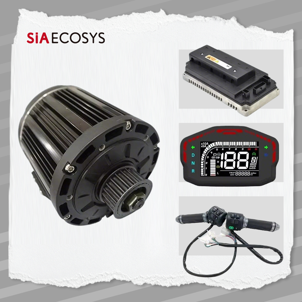 QS138 3000W V1 Diseño de corre - Mid Drive Motor Kit 72V 3000W reseña y precio