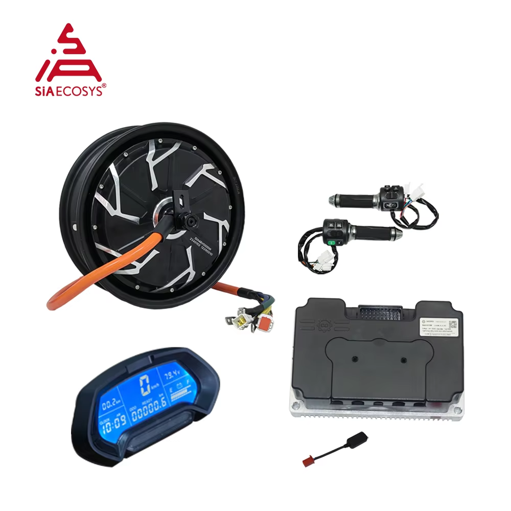 Motor QS de 12x3,5 pulgadas, 5 - 72V 5000W Electric Motorcycle reseña y precio