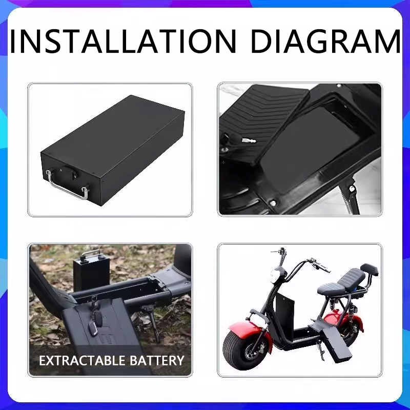 Batería de litio de 60V 20AH - - 60V 30Ah Electric Scooter Battery reseña y precio