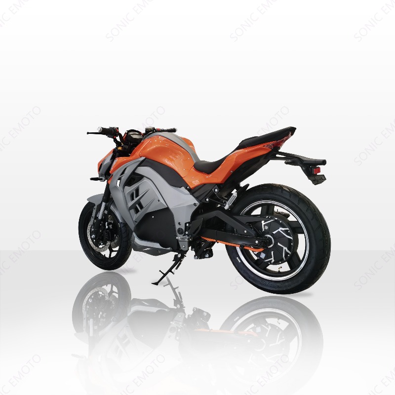 Motocicleta Eléctrica Luyuan d - 72V 5000W Electric Motorcycle reseña y precio